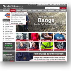 Dickies Store now with new look and improved features