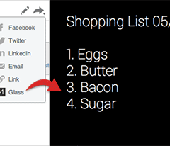 Evernote brings its app for Google Glass