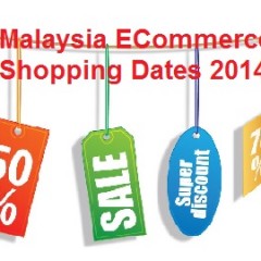 Malaysia Ecommerce Shopping Dates for 2014