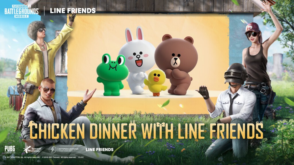 PUBG MOBILE x LINE FRIENDS