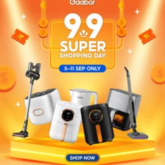 Gaabor Launches Exciting Deals for Shoppers in Malaysia during Shopee’s 9.9 Super Shopping Day