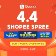 Shopee Unveils 4.4 Shopee Spree: Shop with Confidence and Enjoy Exclusive Deals!